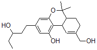 CAS 登录号：59652-70-9， 3',11-二羟基-delta(9)-四氢大麻酚
