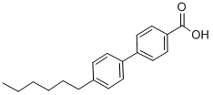 structure of CAS# 59662-48-5, 4-n-Hexylbiphenyl-4'-Carboxylic Acid;4-(4-Hexylcyclohexyl)-1-Cyclohexanecarboxylate;Zinc02512494