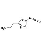 CAS#: 59669-72-6， 5-Isocyanato-3-Propyl-1,2-Oxazole
