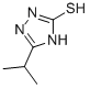 结构式 CAS# 59689-64-4, 5-异丙基-4H-[1,2,4]三唑-3-硫醇