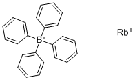 structure of CAS# 5971-93-7, Rubidium Tetraphenylborate