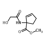 CAS#: 597540-52-8， Methyl 1-(Glycoloylamino)-2-Cyclopentene-1-Carboxylate
