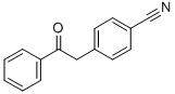 结构式 CAS# 59824-23-6, 2-(4-氰基苯基)苯乙酮