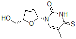 CAS#: 5983-08-4， 2',3'-Didehydro-3'-Deoxy-4-Thiothymidine