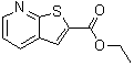 结构式 CAS# 59944-78-4, 噻吩并[2,3-b]吡啶-2-羧酸乙酯