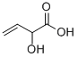结构式 CAS# 600-17-9, 2-羟基-3-丁烯酸