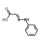 CAS#: 6000-60-8， (2E)-(Phenylhydrazono)Acetic Acid