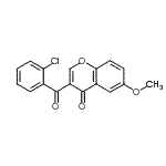 CAS#: 60100-39-2， 3-(2-Chlorobenzoyl)-6-Methoxy-4H-Chromen-4-One
