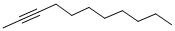 结构式 CAS# 60212-29-5, 2-十一碳炔