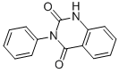 structure of CAS# 603-23-6, 3-Phenyl-2,4(1H,3H)-Quinazolinedione;3-Phenyl-1H-Quinazoline-2,4-Quinone;Aids-093211;St5103833