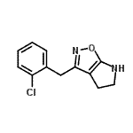 CAS#: 603067-85-2， 3-(2-Chlorobenzyl)-5,6-dihydro-4H-pyrrolo[3,2-d][1,2]oxazole