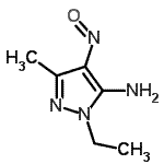 CAS#: 60334-94-3， 1-Ethyl-3-Methyl-4-Nitroso-1H-Pyrazol-5-Amine