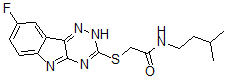 CAS#: 603948-07-8， 2-[(8-Fluoro-2H-1,2,4-Triazino[5,6-b]Indol-3-Yl)Thio]-N-(3-Methylbutyl)-Acetamide