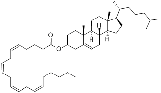 结构式 CAS# 604-34-2, 胆固醇花生四烯酸酯