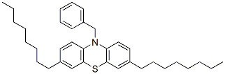 CAS#: 6044-66-2， 3,7-Dioctyl-10-(Phenylmethyl)-10H-Phenothiazine
