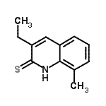 CAS#: 604754-89-4， 3-Ethyl-8-methyl-2(1H)-quinolinethione
