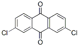 structure of CAS# 605-43-6, 2,7-Dichloroanthraquinone;2,7-Dichloro-9,10-Anthraquinone;Zinc04016626;2,7-Dichloroanthraquinone