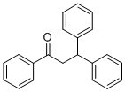 structure of CAS# 606-86-0, 1,3,3-Triphenylpropan-1-One;Nsc404343;St023628;Zinc01225189