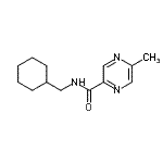 CAS#: 606096-84-8， N-(Cyclohexylmethyl)-5-methyl-2-pyrazinecarboxamide