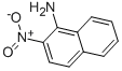 structure of CAS# 607-23-8, 2-Nitro-1-Naphthylamine;2-Nitro-1-Naphthalenamine;(2-Nitro-1-Naphthyl)Amine;Ec-000.1814