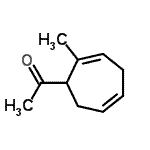 CAS#: 60711-83-3， 1-(2-Methyl-2,5-Cycloheptadien-1-Yl)Ethanone