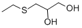 structure of CAS# 60763-78-2, 3-Ethylthio-1,2-Propanediol;3-(Ethylthio)Propane-1,2-Diol;3-Ethylthiopropane-1,2-Diol