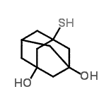 CAS#: 607741-82-2， 5-Sulfanyl-1,3-adamantanediol