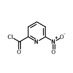 structure of CAS# 60780-83-8, 6-Nitro-2-Pyridinecarbonyl Chloride;6-nitropicolinoyl chloride