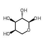 CAS#: 608-45-7， alpha-D-Arabinopyranose