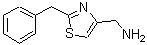 structure of CAS# 608515-43-1, 1-(2-Benzyl-1,3-thiazol-4-yl)methanamine;(2-benzyl-1,3-thiazol-4-yl)methylamine;(2-Benzyl-thiazol-4-yl)methylamine;1-(2-benzyl-1,3-thiazol-4-yl)methanamine
