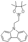 structure of CAS# 608534-41-4, 2-(9H-Carbazolyl)ethylboronic acid pinacol cyclic ester;2-(2-carb<wbr>azol-9-yl<wbr>ethyl)-4,<wbr>4,5,5-tet<wbr>ramethyl-<wbr>1,3,2-dio<wbr>xaborolane
