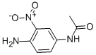 structure of CAS# 6086-29-9, 1-N-Acetyl-3-Nitro-p-Phenylenediamine;N-(4-Amino-3-Nitro-Phenyl)Acetamide;N-(4-Amino-3-Nitro-Phenyl)Ethanamide;Acetamide, N-(4-Amino-3-Nitrophenyl)-