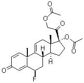 CAS#: 60864-38-2， (6beta)-17,21-Bis(Acetyloxy)-6-Fluoro-Pregna-1,4,9(11)-Triene-3,20-Dione