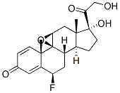 CAS#: 60864-43-9， 9beta,11beta-Epoxy-6beta-Fluoro-17,21-Dihydroxypregna-1,4-Diene-3,20-Dione
