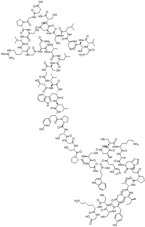 结构式 CAS# 60880-63-9, 海葵毒素 A
