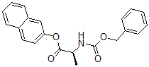 CAS 登录号：60894-49-7， N-[(苯基甲氧基)羰基]-L-丙氨酸 2-萘基酯