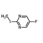 CAS 登录号：6090-37-5， 5-氟-2-(甲硫基)嘧啶