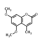 CAS#: 6093-80-7， 5,7-Dimethoxy-4-Methyl-2H-Chromen-2-One