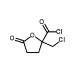 CAS#: 60947-38-8， 2-(Chloromethyl)-5-Oxotetrahydro-2-Furancarbonyl Chloride