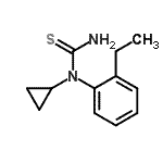 CAS#: 609822-75-5， 1-Cyclopropyl-1-(2-ethylphenyl)thiourea