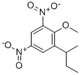 structure of CAS# 6099-79-2, Dinoseb Methyl Ether;2-Methoxy-1,5-Dinitro-3-Sec-Butyl-Benzene;2-Methoxy-1,5-Dinitro-3-Sec-Butylbenzene;1-Butan-2-Yl-2-Methoxy-3,5-Dinitro-Benzene