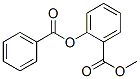 structure of CAS# 610-60-6, Methyl Benzoylsalicylate;2-(Oxo-Phenylmethoxy)Benzoic Acid Methyl Ester;2-(Benzoyloxy)Benzoic Acid Methyl Ester;Methyl 2-Phenylcarbonyloxybenzoate