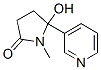 CAS#: 61192-50-5， 5-Hydroxy-1-Methyl-5-Pyridin-3-Yl-Pyrrolidin-2-One