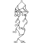 CAS#: 61251-97-6， 16-Hydroxy-19-(1-Hydroxyethyl)-6,15,27-Trimethyl-12H,24H-Spiro[2,5,11,14,18,25-Hexaoxahexacyclo[24.2.1.0<Sup>3,9</Sup>.0<Sup>4,6</Sup>.0<Sup>9,27</Sup>.0<Sup>13,15</Sup>]Nonacosa-20,22-Diene-28,2'-Oxirane]-12,24-Dione