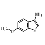 CAS#: 613262-25-2， 6-Methoxy-1,2-benzothiazol-3-amine