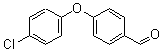 structure of CAS# 61343-99-5, 4-(4-Chlorophenoxy)-Benzaldehyde;661309_Aldrich;4Pbl-Q02-0
