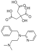 CAS#: 6138-56-3， Tripelennamine Citrate