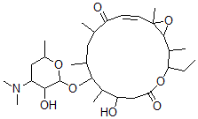 CAS#: 61417-47-8， 6-De(2-Oxoethyl)-4'-Deoxy-6-Methylcirramycin A1