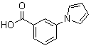 structure of CAS# 61471-45-2, 3-(1H-Pyrrol-1-Yl)-Benzoicacid;3-(1-Pyrrolyl)Benzoate;Zinc00158956