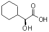 structure of CAS# 61475-31-8, (2S)-Cyclohexyl(Hydroxy)Acetic Acid;(2S)-2-cyclohexyl-2-hydroxyacetic acid;(S)-(+)-HEXAHYDROMANDELIC ACID;(S)-2-cyclohexyl-2-hydroxyacetic acid